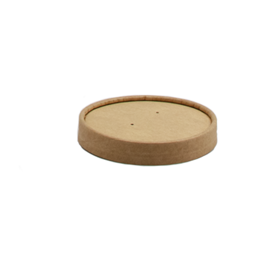 DEKIEL PAP. KRAFT DO POJEMNIKA PAP.  16oz/470ml (20x25szt) FI 97 MM